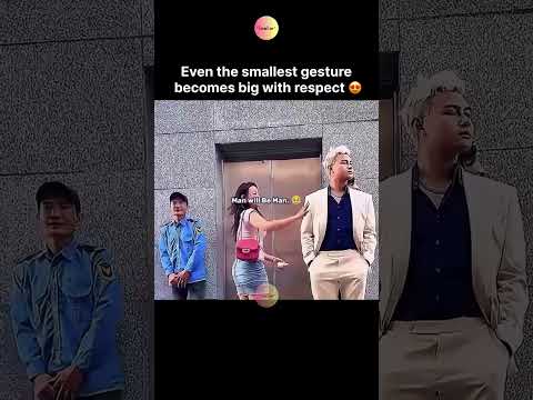 Even the smallest gesture becomes big with respect 😍 thumbnail