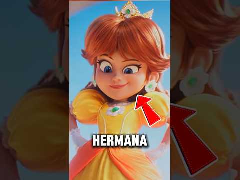 NADIE se dio CUENTA que DAISY es HERMANA de PEACH 😱 #mariobros #peach #curiosidades thumbnail