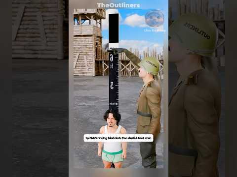 Tại sao các sĩ quan lại ưu tiên chọn người lính dưới bốn phít chín #shorts #facts thumbnail