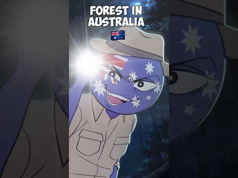 FORESTS OF AUSTRALIA 🕷️ #countryhumans thumbnail