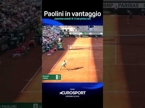 La Paolini in vantaggio contro l’Argentina Sierra 💪 thumbnail