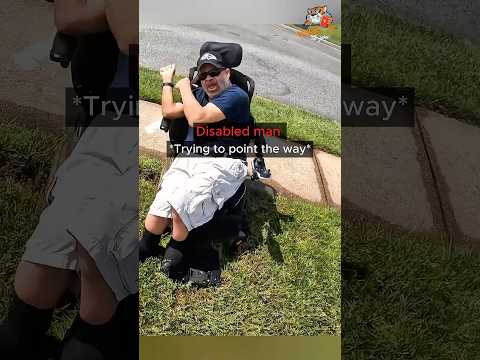 Biker Pulls Over to Help a Stranded Disabled… thumbnail