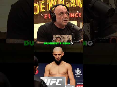 👀Joe Rogan on Khamzat’s Weight Cut Cost Him🤔 thumbnail
