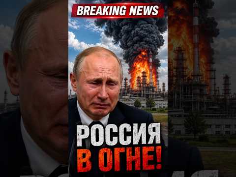 Россия в огне! НПЗ полыхает после атаки дронов thumbnail