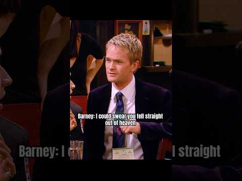 Barney: I could swear you fell straight out of heaven#funny #comedy #shorts #shortvideo thumbnail