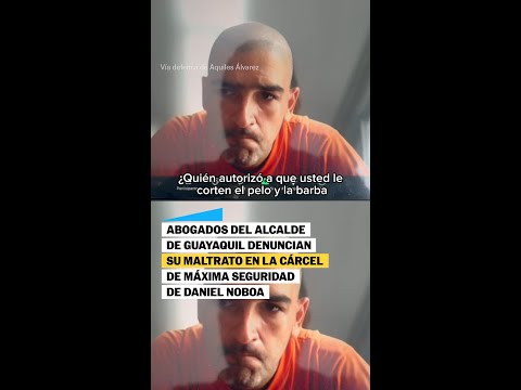 AQUILES ÁLVAREZ es MALTRATADO dentro de la CÁRCEL DE MÁXIMA SEGURIDAD de Daniel NOBOA #shorts thumbnail
