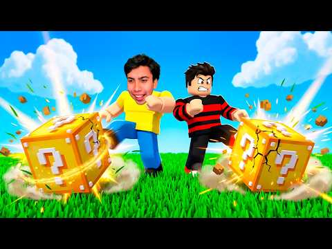 GASTANDO $50,000 ROBUX EN PATEA LOS LUCKY BLOCKS CON MONOOAXACO!🧊 thumbnail