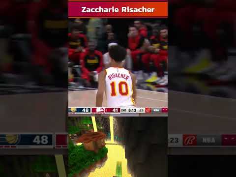 Zaccharie Risacher First NBA Game #nba #basketballplayer #basketball #ZaccharieRisacher thumbnail
