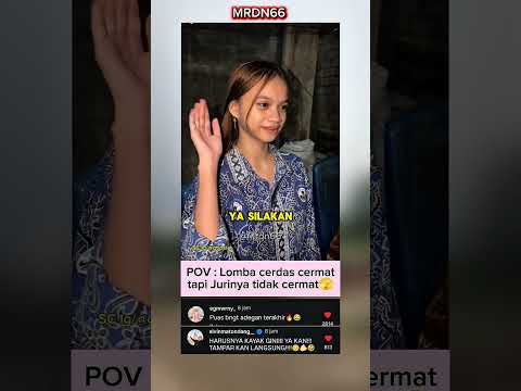 Lomba cerdas cermat, tapi juri tidak cermat #shorts #trending #viral #fyp #shortvideo thumbnail