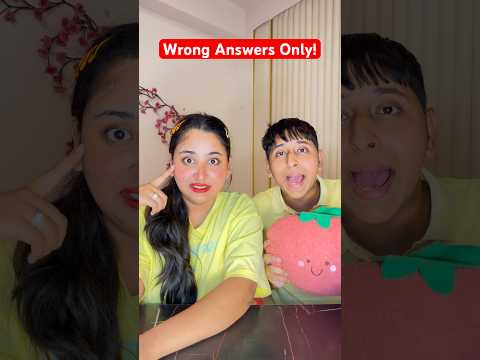 Wrong Answers Only Game #funnyshorts #ytshorts #shorts thumbnail