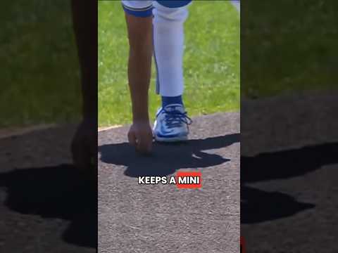 His mini dinosaur gives him confidence! #shorts #mlb #ucla thumbnail