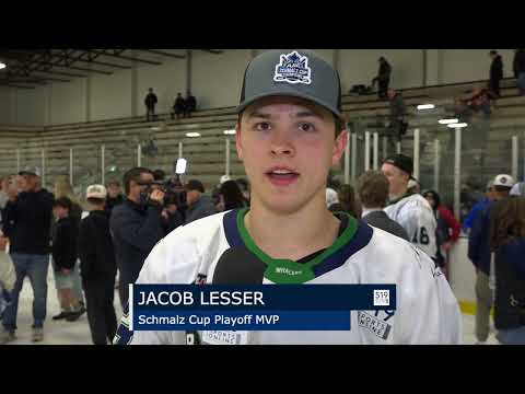 Fergus forward Jacob Lesser is the Schmalz Cup playoff MVP thumbnail