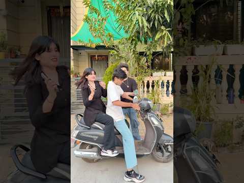 Bade aaye chori karne wale 😒😂 || Jaanvi Patel #shorts thumbnail