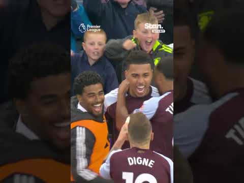 Aston Villa execute a set-piece to PERFECTION to take the lead over Liverpool ? #PremierLeague thumbnail