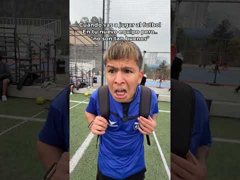 POV: Cuando Vas A Jugar Al Futbol Con Tu Nuevo Equipo 😂🚀 Paul Ferrer #short thumbnail