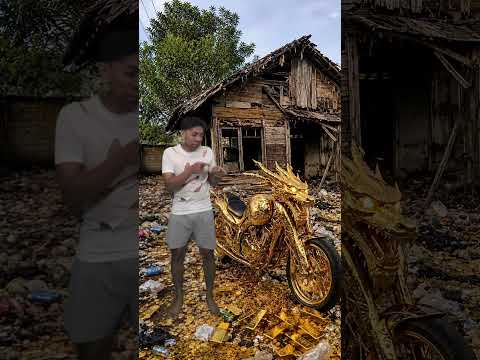 Orang kaya motor keren vs orang miskin motor butut #shorts #fajarjroo thumbnail