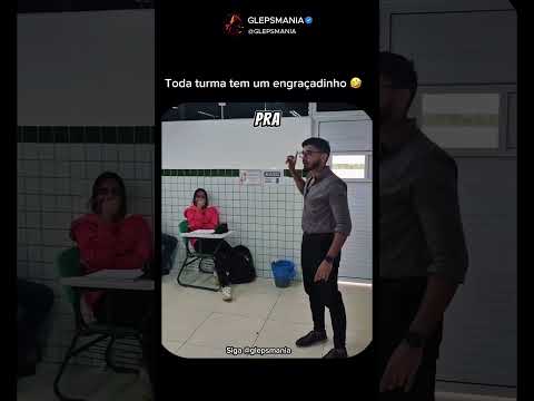 Toda turma tem um engraçadinho ne? #motivação #inspiração #felicidade #divertido #escola #professor thumbnail