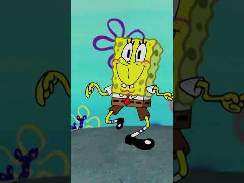 Bob Esponja | La caminata graciosa de Bob Esponja 😄 #Shorts thumbnail