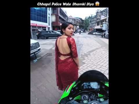 Police Ne Pakad Liya 😱 Crazy Reaction | Without Helmet Chalan Kato | Live Accident thumbnail