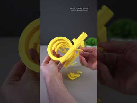 Spiral Marble Run ASMR | 3D‑Printed DIY Assembly thumbnail
