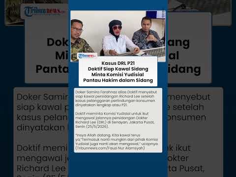 Kasus Dokter Richard Lee Naik P21, Doktif Siap Kawal Sidang Minta Komisi Yudisial Pantau Hakim thumbnail