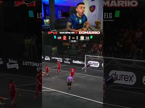EL GOLAZO DE CHILENA DE BLURR 😳 #djmariio #kingsleague thumbnail