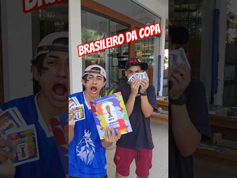 QUEM ACHAR O BRASILEIRO DA COPA GANHA!!!#shorts thumbnail