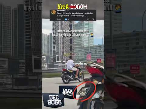 AKAK BENGANG "GENG RIDER INDlA TAK PAKAI HELMET ATAS HIGHWAY" thumbnail