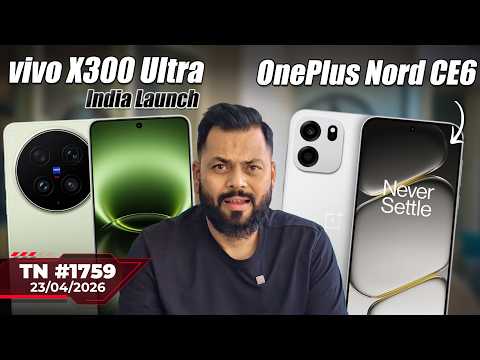OnePlus 16 Coming?,vivo X300 Ultra India Launch,OnePlus Nord CE6,Bye Tim Cook,Google x Siri-#TTN1759 thumbnail