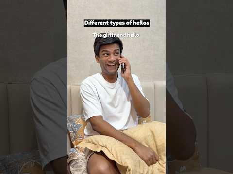 Different types of hellos | Manish Kharage #shorts thumbnail