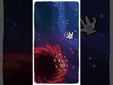 Scary Black Hole 👁️👁️ | Super Mario Galaxy #shorts thumbnail