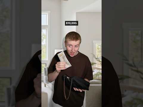 Son Finds A Missing Purse Outside #Shorts thumbnail