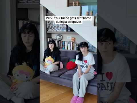 MY FRIEND GOT SENT HOME EARLY AT MY SLEEPOVER thumbnail