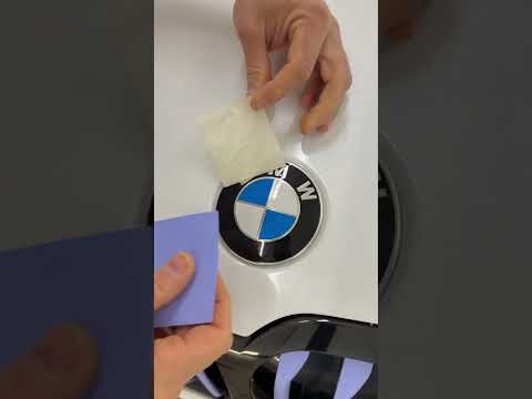 BMW X7 Smurf Blue Emblem Transformation 🚗🎨✨ thumbnail