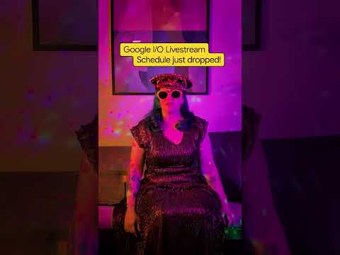 Oh, did the #GoogleIO Livestream Schedule just drop? thumbnail