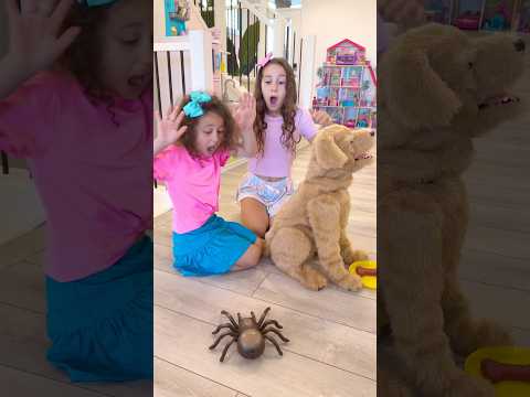 The dog saved the girls from danger thumbnail