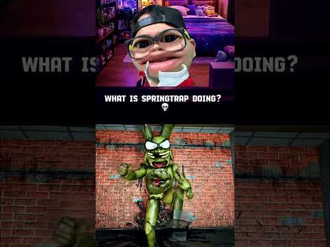 Is SPRINGTRAP Lowkey Tuff? 💀#shorts #fnaf #roblox thumbnail