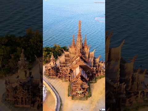 Sanctuary Of Truth, Thailand Incredible Destinations #travel #short thumbnail