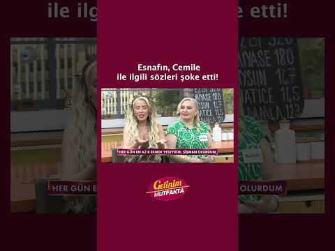 Köyündeki esnaf, Cemile hakkında ne düşünüyor? 😳 #GelinimMutfakta #Shorts thumbnail