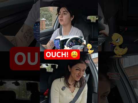 SLOW DOWN WOMAN! 😩🤬 #driving #car #learn #london #speed #bump #ouch #omg thumbnail