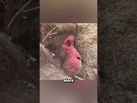 Un singe solitaire se fait un meilleur ami inattendu en la personne d'un chien thumbnail