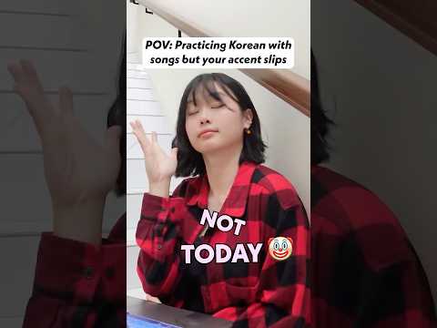 POV: Accent slip when singing in Korean ????? #language #accent #kpop #korean #indonesian #bts thumbnail