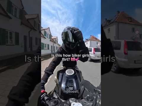 Was she waiting for me to make a move? 😭😅 #fyp #viral #biker #motorcycle #explore thumbnail