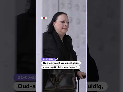 Oud-advocaat Weski schuldig, maar hoeft niet meer de cel in thumbnail