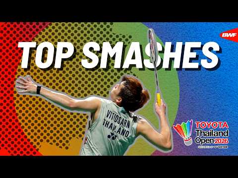 TOYOTA Thailand Open 2026 | Top Smashes of the Week thumbnail