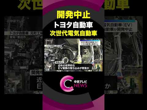 「レクサス」の次世代電気自動車「LF-ZC」の開発を中止　トヨタ自動車 #shorts thumbnail