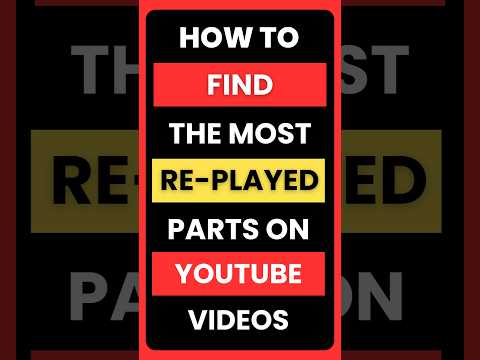 How to See the Most Replayed Part of a YouTube Video | #youtube #howto #tutorial thumbnail