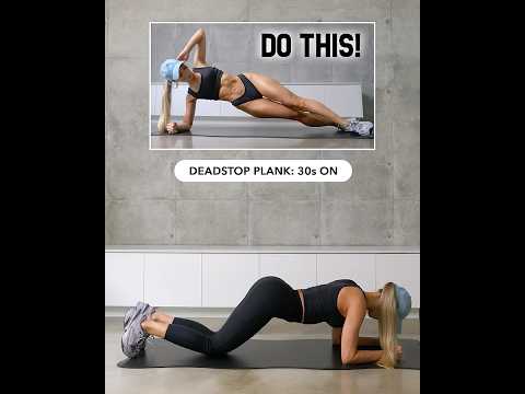 THE BEST PLANK Challenge to Get Slim Waist & Abs! Only 8 Min! #abs #slimwaist #homeworkout thumbnail