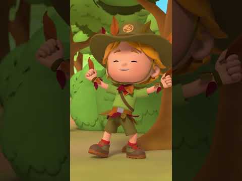 CUTE SPIDER DANCES TO ATTRACT ITS MATE! | Leo the Wildlife Ranger #shorts thumbnail