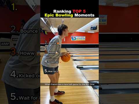 Ranking TOP 5 Epic Bowling Moments 😭😭 #usa thumbnail